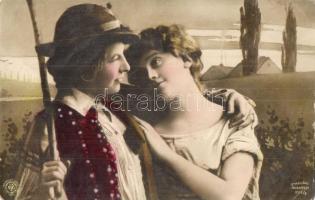 96 db RÉGI motívum képeslap, közte üdvözlő, művész, színész lapok, vegyes minőségben / 96 pre-1945 m...