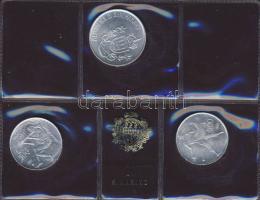 San Marino 1981. Díszes rövid 3-as szet 500L Ag + 500L Ag + 1000L Ag T:1