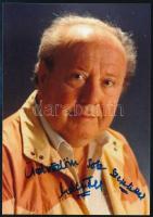 Kállai Ferenc (1925-2010) színész aláírása őt ábrázoló fotón