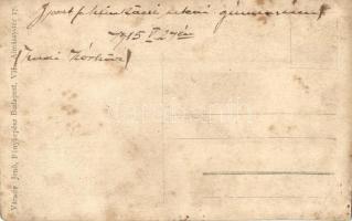 1915 Budapest VI. Munkácsy utcai gimnázium hadikórházi ünnepsége / WWI Hungarian grammar school as a...