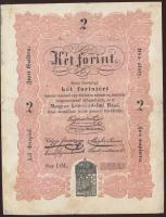 1848. 2Ft  "Kossuth bankó" "akarmikor" tévnyomat T:restaurált