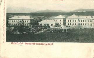 Besztercebánya, Banská Bystrica; laktanya. Lechnitzky O. 38. sz. / military barracks (EK)