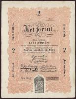 1848. 2Ft  "Kossuth bankó"  T:restaurált