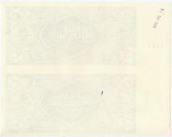 1946. 1.000.000.000BP hátoldali fázisnyomata egybefüggő 2-es ívben, "M.N.B." szárazpecsétt...