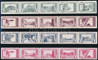 cca 1900 Reichsverein für Kinder 20 darabos levélzáró gyűjtemény összefüggésekben / poster stamps