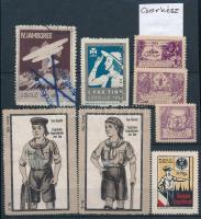 cca 1930 Cserkész levélzárók / Scout poster stamps