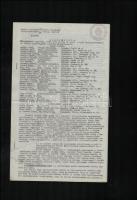 1937 A Magyar Haditengerészeti Egyesület Novara csoportjának  alakuló ülésén felvett jegyzőkönyv és ...