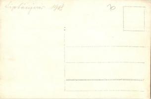 1918 Liptóújvár, Liptovsky Hrádok; Thököly várromok / castle ruins. photo