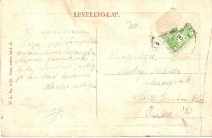 Jászberény, Részlet a Zagyva folyóval, templom. W. L. Bp. 5477. (EK)