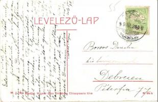 Gyopáros (Orosháza), Gyógyfürdő, fürdőzők. W. L. Bp. Kiadja Wigner Géza