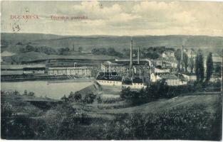 Duga Resa, Dugaresa, Dugerese; Tvornica pamuka / pamutgyár / cotton factory. W.L. Bp. 7451. Naklada Leopolda Cizeka