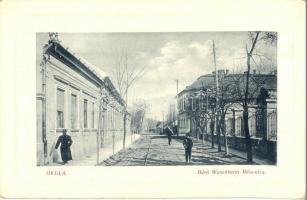 Gyula, Báró Wenkcheim Béla utca. W. L. Bp. 6530. (EK)