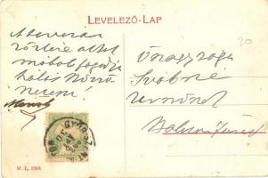 Pannonhalma, Győrszentmárton; Pannonhalmi apátság dél felől. W. L. 2503. (lyukak / holes)