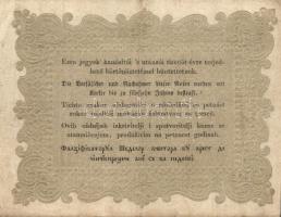 1848. 10Ft "Kossuth bankó" T:II/III+