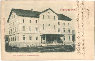 1899 Petrozsény, Petrosani; Szent Ferenc rendi nővérek zárdája. Joánovits és Sternád kiadása / nunnery (Rb)