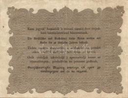 1848. 10Ft "Kossuth bankó" jobb oldalon kézi számozás után pont! T:II