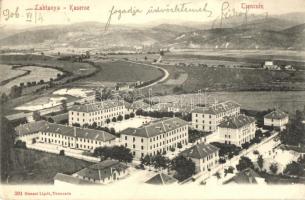 1906 Trencsén, Trencín; laktanya / Kaserne / military barracks
