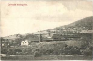 1912 Vashegy, Zelezník (Gömör); vasércbánya / mine (EK)
