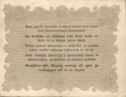 1848. 10Ft "Kossuth bankó" T:III