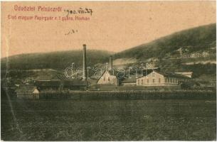 1910 Özörény, Horka, Gemerská Horka (Pelsőc); Első Magyar Papírgyár Rt. gyára. Pártos Mór No. 1109. / paper factory (EB)