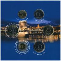 2009. 5Ft-200Ft (6xklf) "Lánchíd" forgalmi sor szettben (2xklf) T:BU,PP 
Adamo FO43, FO43...