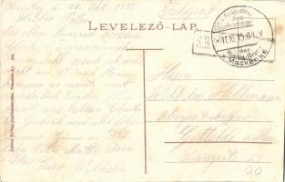 Temesvár, Timisoara; Takarékpénztár utca, villamos. Lehner György / street view, tram  (EK)