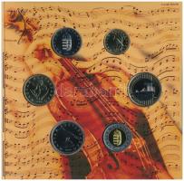 2007. 1Ft-100Ft (8xklf) "Berán Lajos és a pengő" forgalmi sor, benne "Berán Lajos és ...