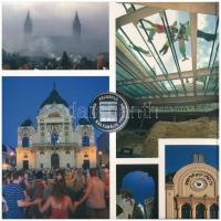 2010. 5Ft-200Ft (6xklf) "Himnusz" forgalmi sor szettben + 2010. 5Ft-200Ft (6xklf) forgalmi...