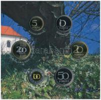 2010. 5Ft-200Ft (6xklf) "Himnusz" forgalmi sor szettben + 2010. 5Ft-200Ft (6xklf) forgalmi...