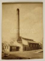 cca 1910 Budapest, Magyar Kir. Tudományegyetem klinikáiról készült fotók, III. sz. Belklinika, szemk...