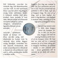 2011. 5Ft-200Ft (6xklf) forgalmi sor szettben + 3000Ft Ag "Az Európai Unió Tanácsának magyar el...