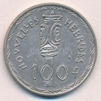 Új-Hebridák 1966. 100Fr Ag T:2 ph.
New Hebrides 1966. 100 Francs Ag C:XF edge error
Krause KM#1