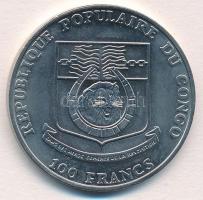 Kongó 1991. 100Fr Ni-acél "Olimpia" T:1-
Congo 1991. 100 Francs Ni-Steel "Olympics&q...
