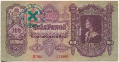 1930. 100P + 1932. 50P + 1936. 10P + 1941. 20P mindegyik hamis nyilaskeresztes "Városi Pártveze...