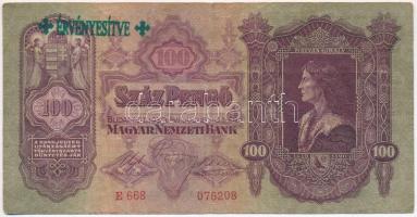 1930. 100P + 1932. 50P + 1936. 10P + 1941. 20P mindegyik hamis nyilaskeresztes "ÉRVÉNYESÍTVE&qu...