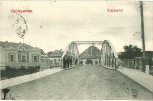 1910 Szilágysomlyó, Simleu Silvaniei; Kraszna híd / Crasna river bridge