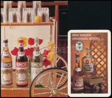 9 db borral és röviditallal kapcsolatos reklámkiadvány