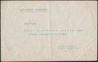 VÉDETT! 1920 Simonyi-Semadam Sándor (1864-1946)  miniszterelnöki kinevezése Horthy Miklós kormányzó ...