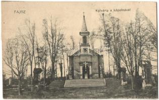 1929 Fajsz, Kálvária és kápolna (EK)