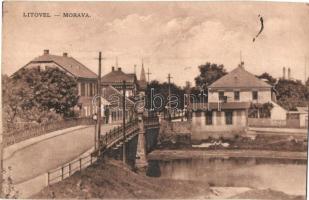 Litovel, river Morava, bridge (EK)