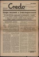 1946, 1948 Katolikus lapok, 2 db: Kaszap István Lapja, Credo a katolikus férfiaknak