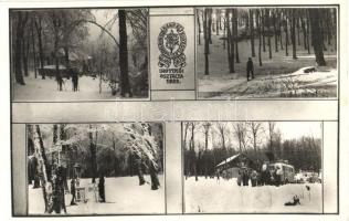 1933 Kőszeg, Hörmann-forrás menedékház télen. Andor Béla felvétele