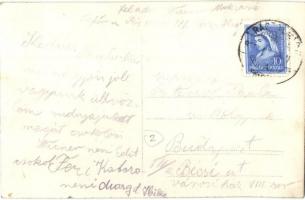 Kulcs, hajóállomás gőzhajóval. photo