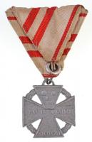 1916. "Károly-csapatkereszt" Al kitüntetés nem hozzáillő mellszalagon T:1-,2 
Hungary 191...