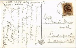 Mátra, téli sport, téli élet, karambol a sípályán