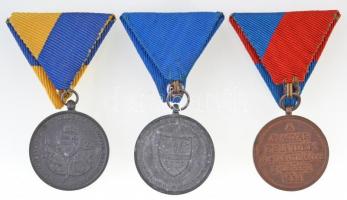 1938. "Felvidéki Emlékérem" Br kitüntetés eredeti mellszalagon + 1940. "Erdélyi része...