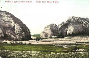 Tátra, Tatry; Részlet a Bjalka folyó mellett. Cattarino S. utóda Földes Samu kiadása / Partie beim Flusse Bjalka / Bialka River (EK)