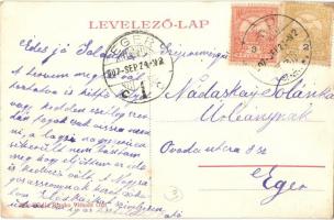 1907 Ózd, fürdő. 553. Blaskó Vithold kiadása