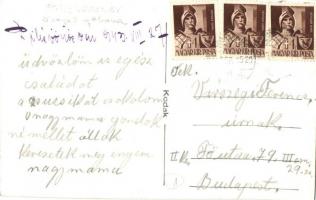 1943 Pilisvörösvár, Öregek otthona, csoportkép. photo