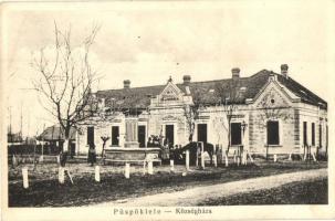 Püspöklele (Maroslele), Községháza. Sternberg Sándor kiadása